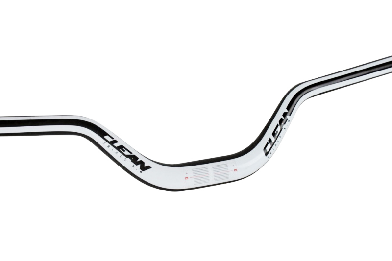 Clean Carbon Handlebar white
